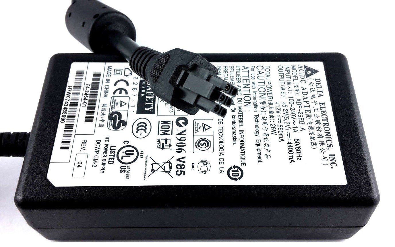Amazon.com: Delta Electronics ADP-29EB A AC Adapter 100-240V 1A 50